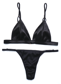 Soie de jour - Silk Set - Black